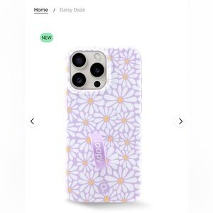 Loopy Case Lavender Daisy Phone Cover